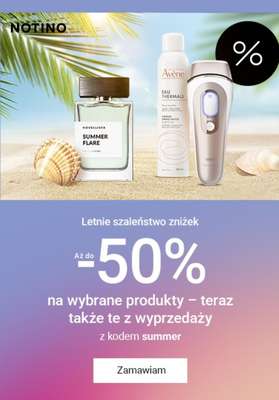 NOTINO - gazetka promocyjna Do -50% szaleństwo zniżek od wtorku 12.08 do niedzieli 17.08