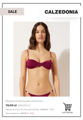 Calzedonia - gazetka promocyjna Do -70% na wyprzedaży od wtorku 12.08  - strona 5