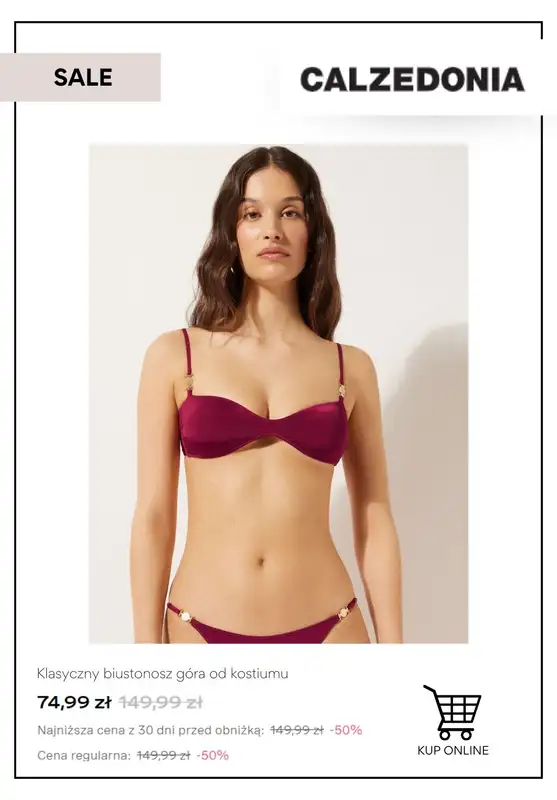 Calzedonia - gazetka promocyjna Do -70% na wyprzedaży od wtorku 12.08  - strona 5
