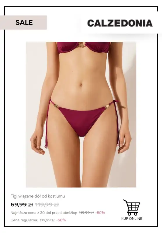 Calzedonia - gazetka promocyjna Do -70% na wyprzedaży od wtorku 12.08  - strona 6