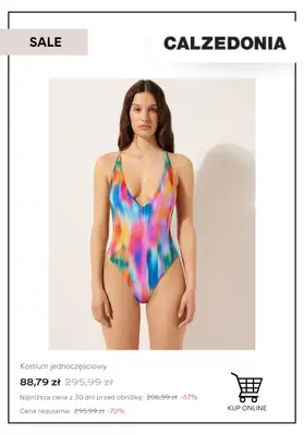 Calzedonia - gazetka promocyjna Do -70% na wyprzedaży od wtorku 12.08  - strona 4