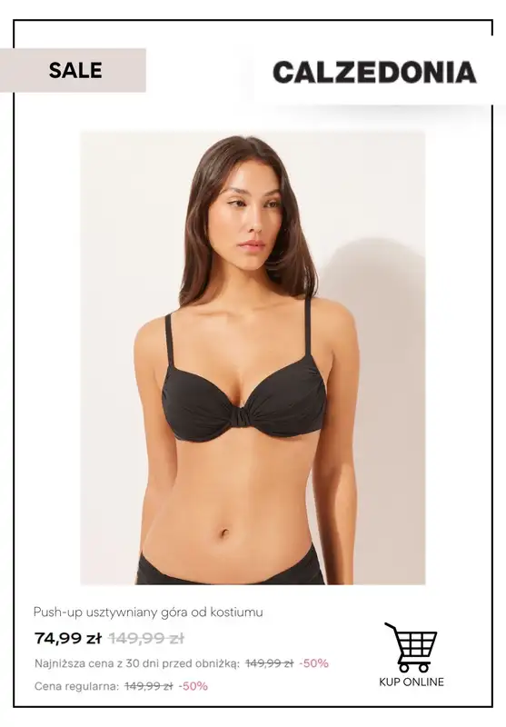 Calzedonia - gazetka promocyjna Do -70% na wyprzedaży od wtorku 12.08  - strona 7