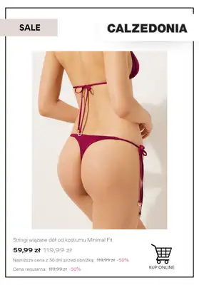 Calzedonia - gazetka promocyjna Do -70% na wyprzedaży od wtorku 12.08  - strona 9