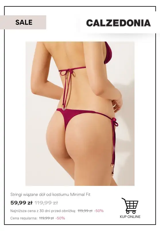 Calzedonia - gazetka promocyjna Do -70% na wyprzedaży od wtorku 12.08  - strona 9