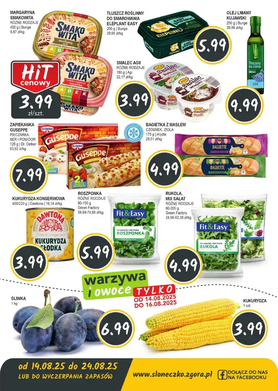 Słoneczko - gazetka promocyjna Gazetka od czwartku 14.08 do niedzieli 24.08 - strona 4