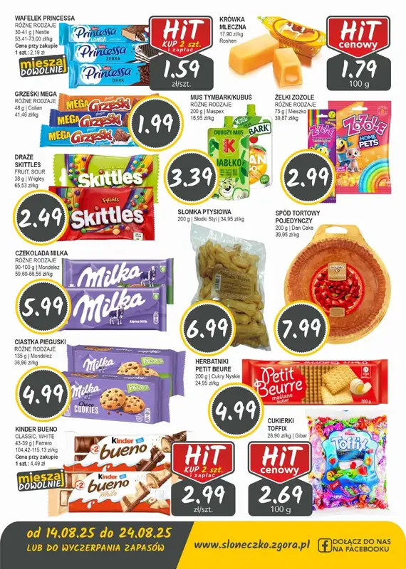 Słoneczko - gazetka promocyjna Gazetka od czwartku 14.08 do niedzieli 24.08 - strona 7