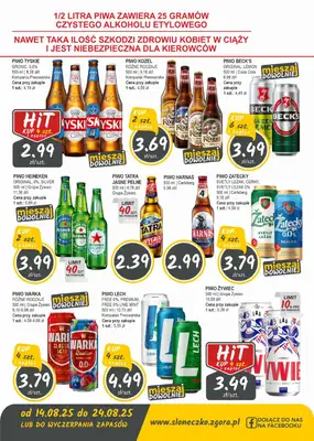 Słoneczko - gazetka promocyjna Gazetka od czwartku 14.08 do niedzieli 24.08 - strona 11 Słoneczko - gazetka promocyjna Gazetka od czwartku 14.08 do niedzieli 24.08 - strona 11