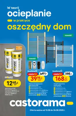 Castorama - gazetka promocyjna Gazetka od środy 13.08 do wtorku 26.08 Castorama - gazetka promocyjna Gazetka od środy 13.08 do wtorku 26.08
