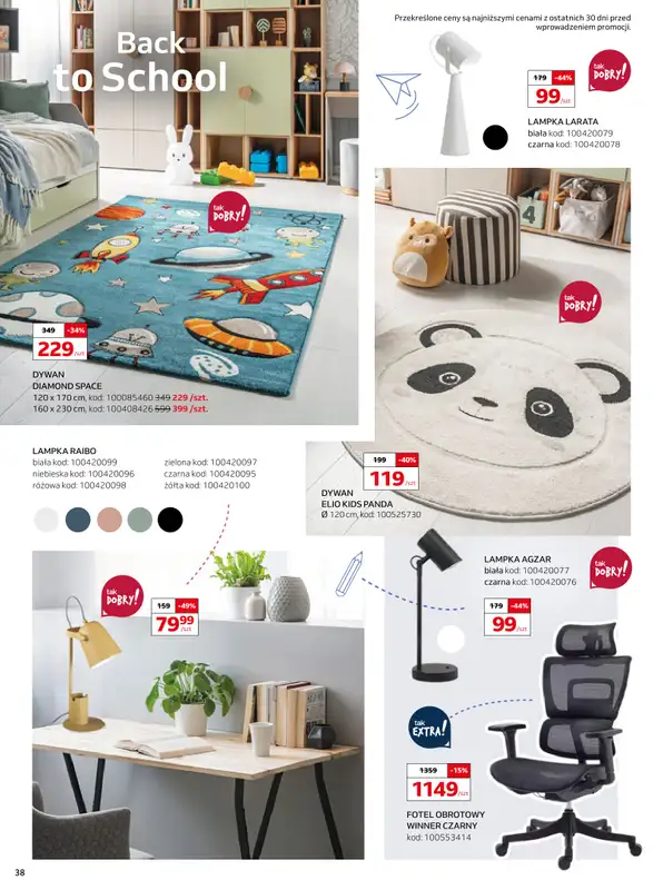 Komfort - gazetka promocyjna Gazetka od środy 13.08 do wtorku 16.09 - strona 38