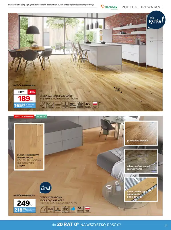 Komfort - gazetka promocyjna Gazetka od środy 13.08 do wtorku 16.09 - strona 23