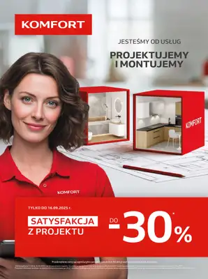 Komfort - gazetka promocyjna Gazetka od środy 13.08 do wtorku 16.09 Komfort - gazetka promocyjna Gazetka od środy 13.08 do wtorku 16.09