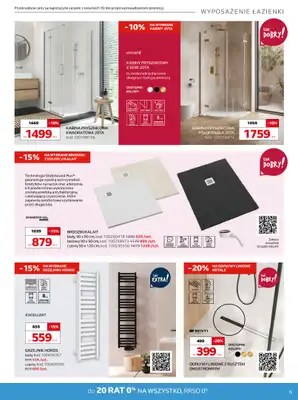 Komfort - gazetka promocyjna Gazetka od środy 13.08 do wtorku 16.09 - strona 15 Komfort - gazetka promocyjna Gazetka od środy 13.08 do wtorku 16.09 - strona 15