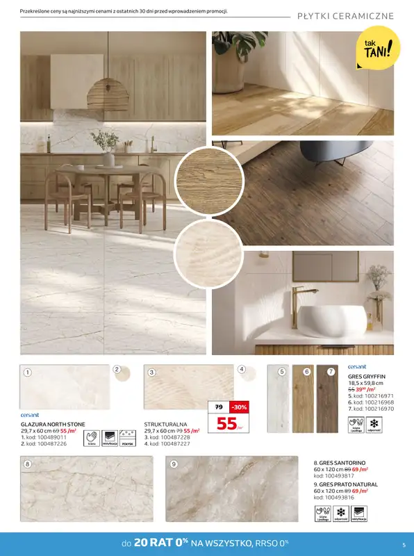 Komfort - gazetka promocyjna Gazetka od środy 13.08 do wtorku 16.09 - strona 5