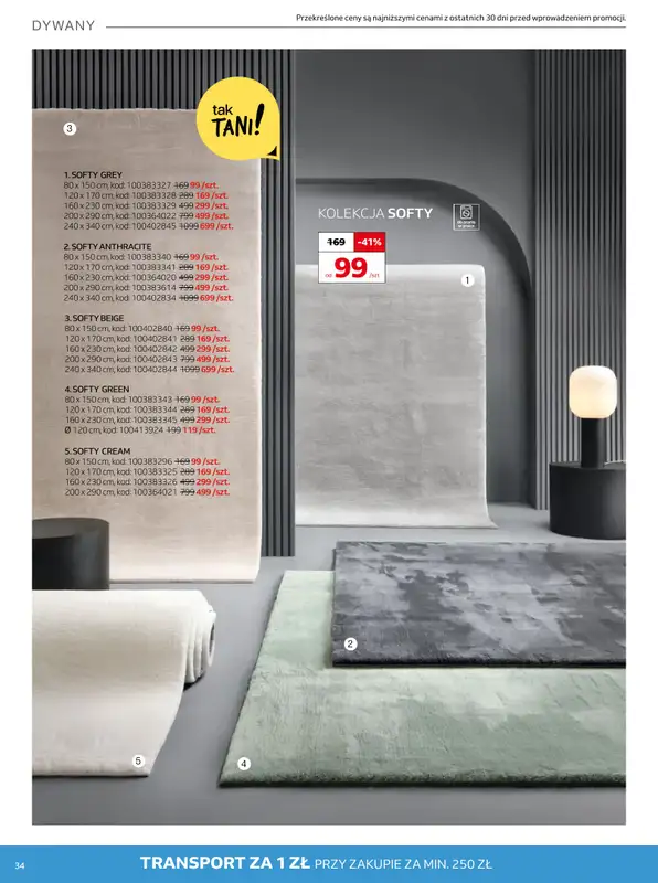 Komfort - gazetka promocyjna Gazetka od środy 13.08 do wtorku 16.09 - strona 34