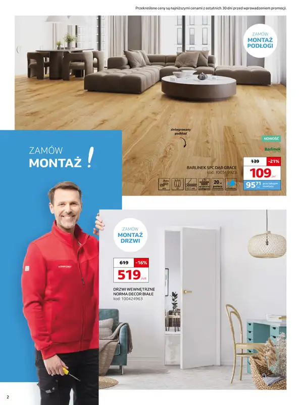 Komfort - gazetka promocyjna Gazetka od środy 13.08 do wtorku 16.09 - strona 2