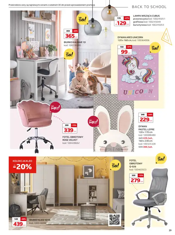 Komfort - gazetka promocyjna Gazetka od środy 13.08 do wtorku 16.09 - strona 39