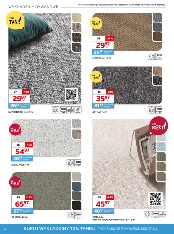 Komfort - gazetka promocyjna Gazetka od środy 13.08 do wtorku 16.09 - strona 24