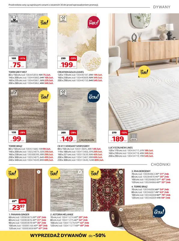 Komfort - gazetka promocyjna Gazetka od środy 13.08 do wtorku 16.09 - strona 33