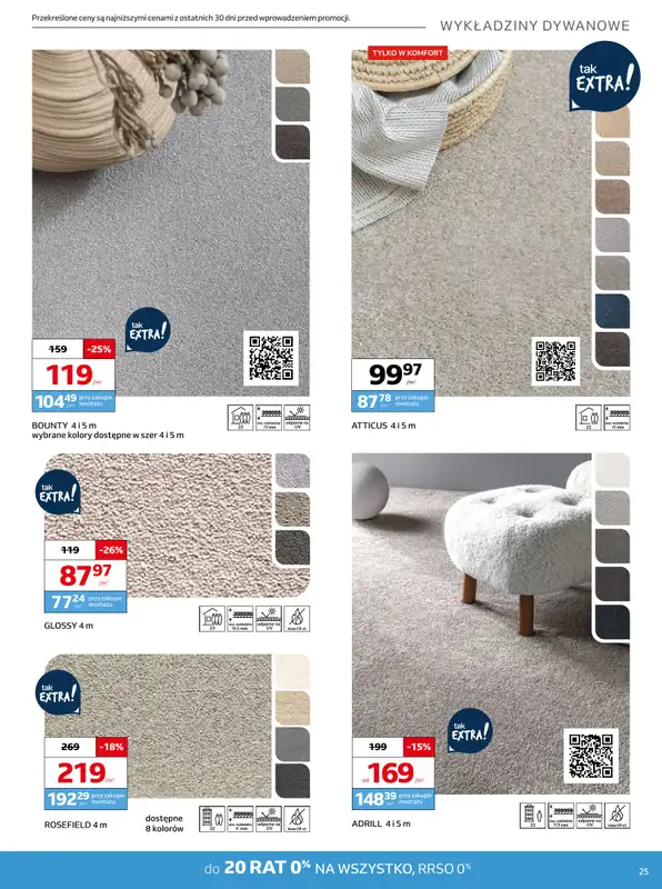 Komfort - gazetka promocyjna Gazetka od środy 13.08 do wtorku 16.09 - strona 25