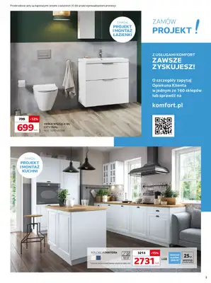 Komfort - gazetka promocyjna Gazetka od środy 13.08 do wtorku 16.09 - strona 3 Komfort - gazetka promocyjna Gazetka od środy 13.08 do wtorku 16.09 - strona 3