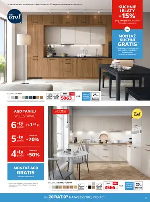 Komfort - gazetka promocyjna Gazetka od środy 13.08 do wtorku 16.09 - strona 31 Komfort - gazetka promocyjna Gazetka od środy 13.08 do wtorku 16.09 - strona 31