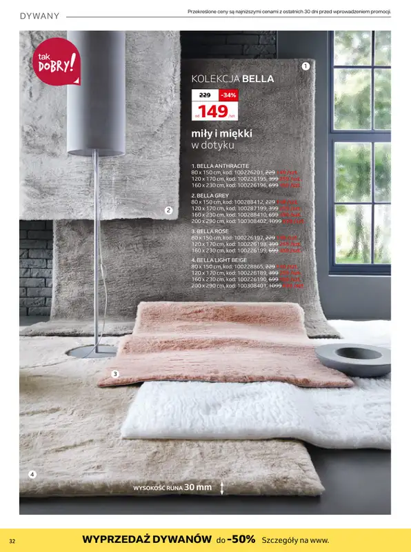 Komfort - gazetka promocyjna Gazetka od środy 13.08 do wtorku 16.09 - strona 32