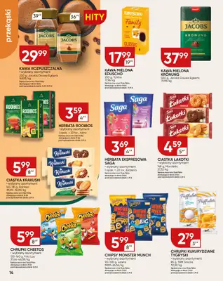 Chata Polska - gazetka promocyjna Gazetka od środy 13.08 do niedzieli 24.08 - strona 14 Chata Polska - gazetka promocyjna Gazetka od środy 13.08 do niedzieli 24.08 - strona 14