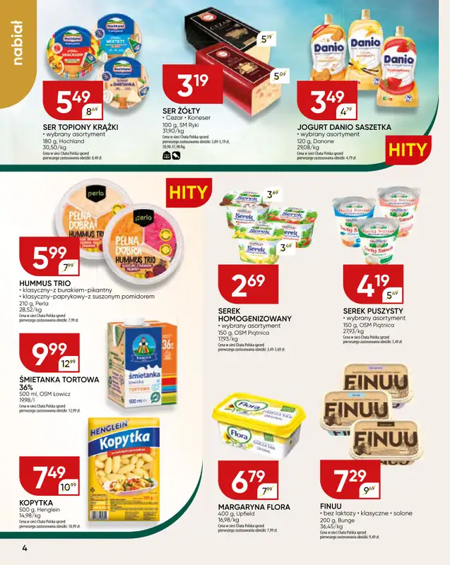 Chata Polska - gazetka promocyjna Gazetka od środy 13.08 do niedzieli 24.08 - strona 4