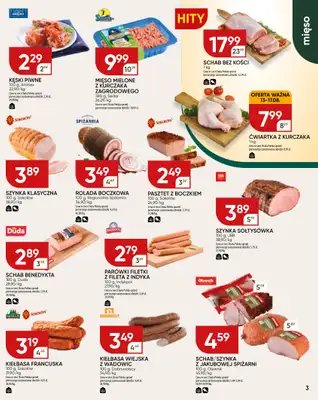 Chata Polska - gazetka promocyjna Gazetka od środy 13.08 do niedzieli 24.08 - strona 3 Chata Polska - gazetka promocyjna Gazetka od środy 13.08 do niedzieli 24.08 - strona 3