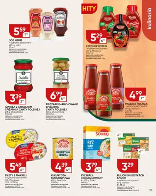 Chata Polska - gazetka promocyjna Gazetka od środy 13.08 do niedzieli 24.08 - strona 11 Chata Polska - gazetka promocyjna Gazetka od środy 13.08 do niedzieli 24.08 - strona 11