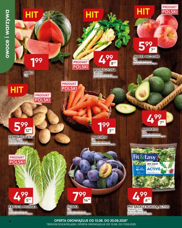 Chata Polska - gazetka promocyjna Gazetka od środy 13.08 do niedzieli 24.08 - strona 6