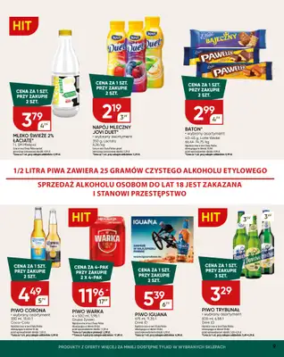 Chata Polska - gazetka promocyjna Gazetka od środy 13.08 do niedzieli 24.08 - strona 9 Chata Polska - gazetka promocyjna Gazetka od środy 13.08 do niedzieli 24.08 - strona 9