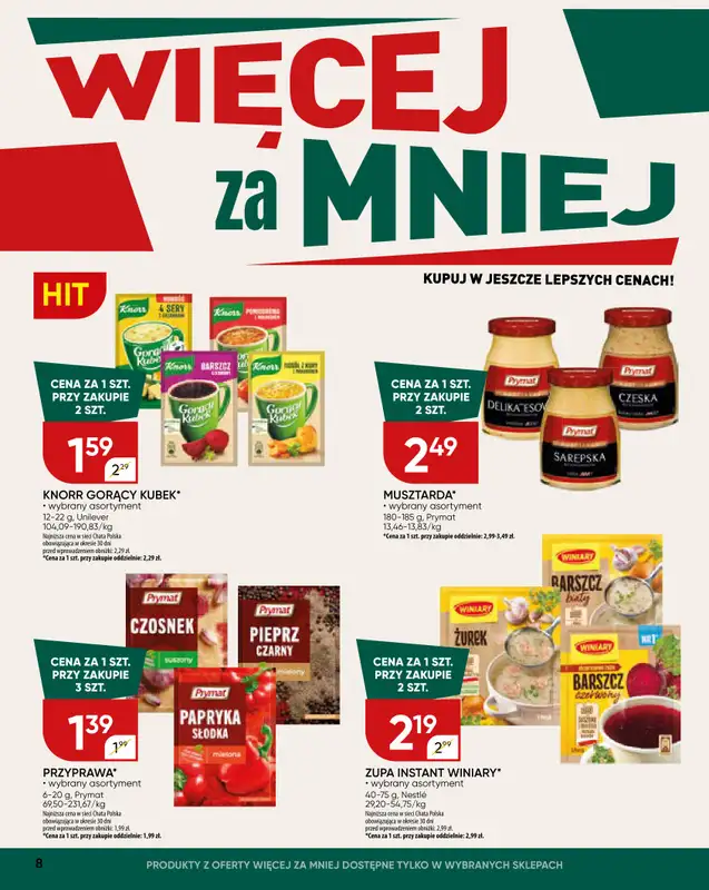 Chata Polska - gazetka promocyjna Gazetka od środy 13.08 do niedzieli 24.08 - strona 8