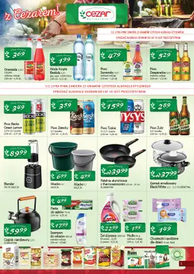 CEZAR Delikatesy - gazetka promocyjna Gazetka od czwartku 14.08 do środy 27.08 - strona 5 CEZAR Delikatesy - gazetka promocyjna Gazetka od czwartku 14.08 do środy 27.08 - strona 5