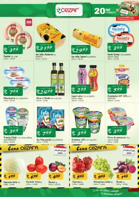 CEZAR Delikatesy - gazetka promocyjna Gazetka od czwartku 14.08 do środy 27.08 - strona 3 CEZAR Delikatesy - gazetka promocyjna Gazetka od czwartku 14.08 do środy 27.08 - strona 3
