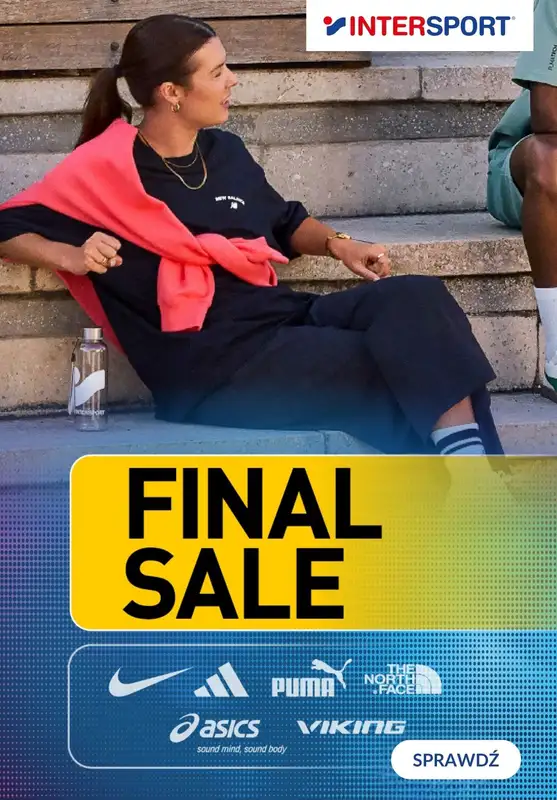 Intersport - gazetka promocyjna FINAL SALE - do -70% od środy 13.08 do poniedziałku 25.08