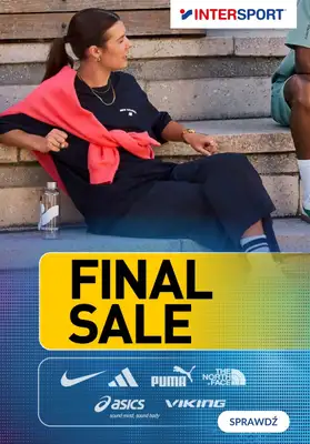 Intersport - gazetka promocyjna FINAL SALE - do -70% od środy 13.08 do poniedziałku 25.08 Intersport - gazetka promocyjna FINAL SALE - do -70% od środy 13.08 do poniedziałku 25.08
