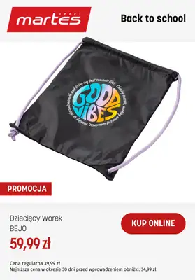 Martes Sport - gazetka promocyjna Wyprawka szkolna od środy 13.08  - strona 2