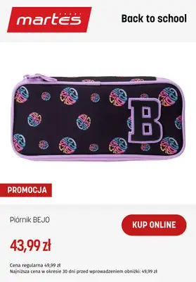 Martes Sport - gazetka promocyjna Wyprawka szkolna od środy 13.08  - strona 4