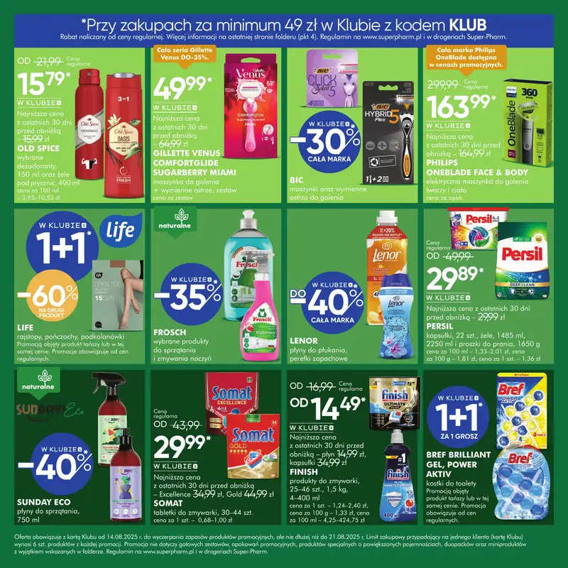 Super-Pharm - gazetka promocyjna Dni Klubu od czwartku 14.08 do czwartku 21.08 - strona 10