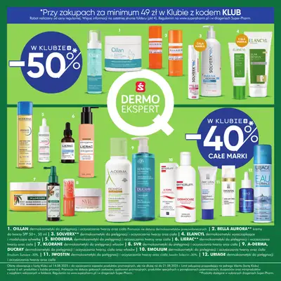Super-Pharm - gazetka promocyjna Dni Klubu od czwartku 14.08 do czwartku 21.08 - strona 3 Super-Pharm - gazetka promocyjna Dni Klubu od czwartku 14.08 do czwartku 21.08 - strona 3