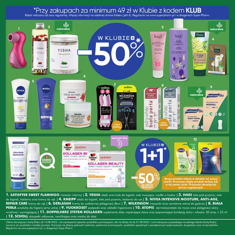 Super-Pharm - gazetka promocyjna Dni Klubu od czwartku 14.08 do czwartku 21.08 - strona 4