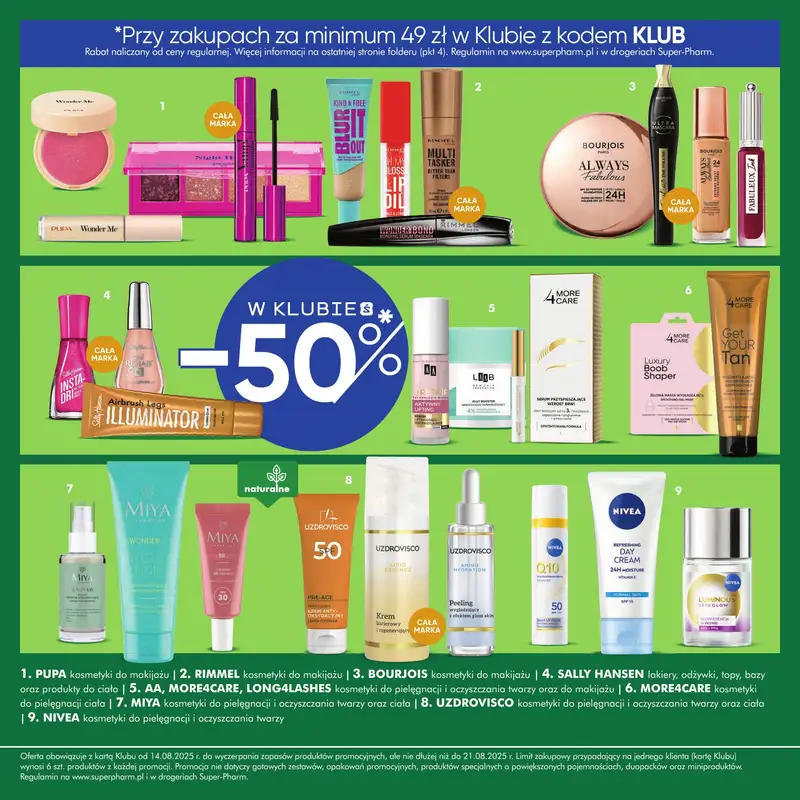 Super-Pharm - gazetka promocyjna Dni Klubu od czwartku 14.08 do czwartku 21.08 - strona 5