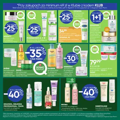 Super-Pharm - gazetka promocyjna Dni Klubu od czwartku 14.08 do czwartku 21.08 - strona 6 Super-Pharm - gazetka promocyjna Dni Klubu od czwartku 14.08 do czwartku 21.08 - strona 6