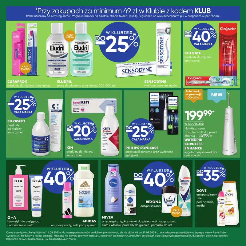 Super-Pharm - gazetka promocyjna Dni Klubu od czwartku 14.08 do czwartku 21.08 - strona 9