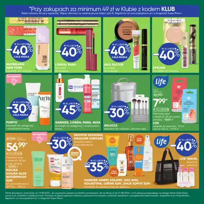 Super-Pharm - gazetka promocyjna Dni Klubu od czwartku 14.08 do czwartku 21.08 - strona 7 Super-Pharm - gazetka promocyjna Dni Klubu od czwartku 14.08 do czwartku 21.08 - strona 7