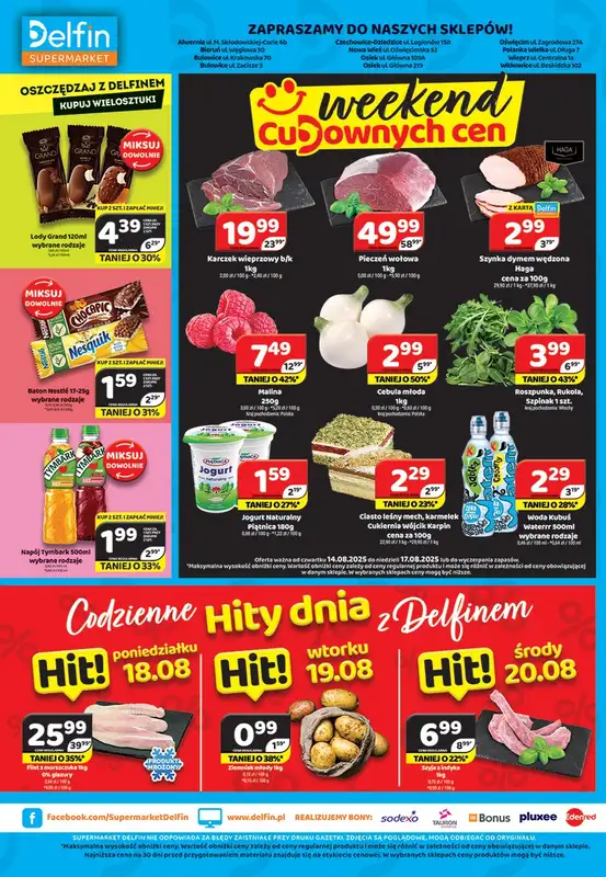Delfin - gazetka promocyjna Gazetka od czwartku 14.08 do niedzieli 24.08 - strona 8