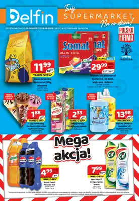 Delfin - gazetka promocyjna Gazetka od czwartku 14.08 do niedzieli 24.08
