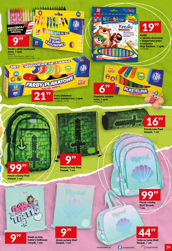 Twój Market - gazetka promocyjna Gazetka od środy 13.08 do wtorku 19.08 - strona 39