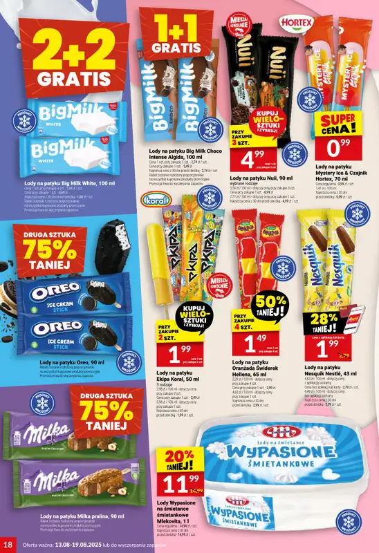 Twój Market - gazetka promocyjna Gazetka od środy 13.08 do wtorku 19.08 - strona 18